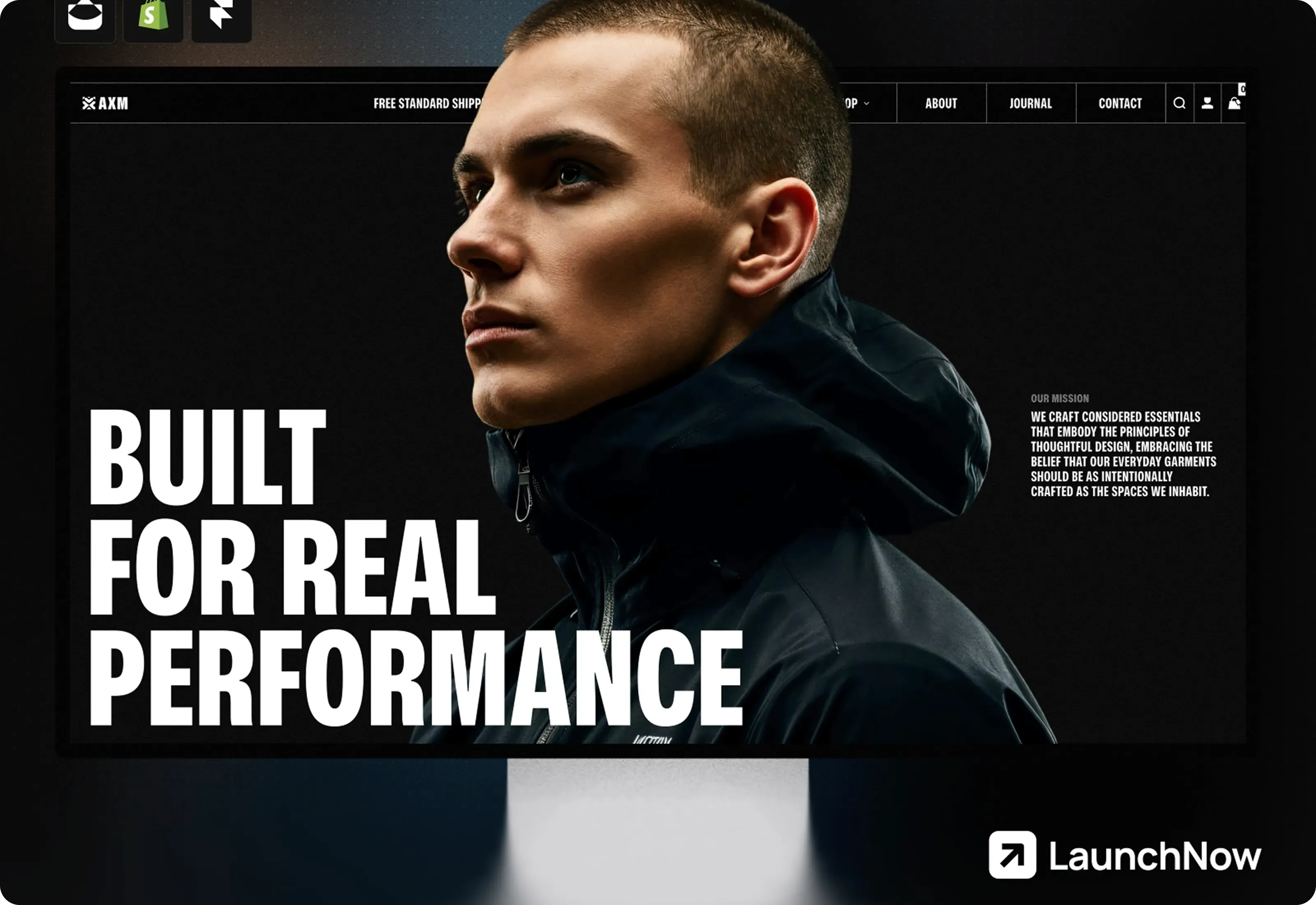 Axiom Premium Ecommerce Website Optimized