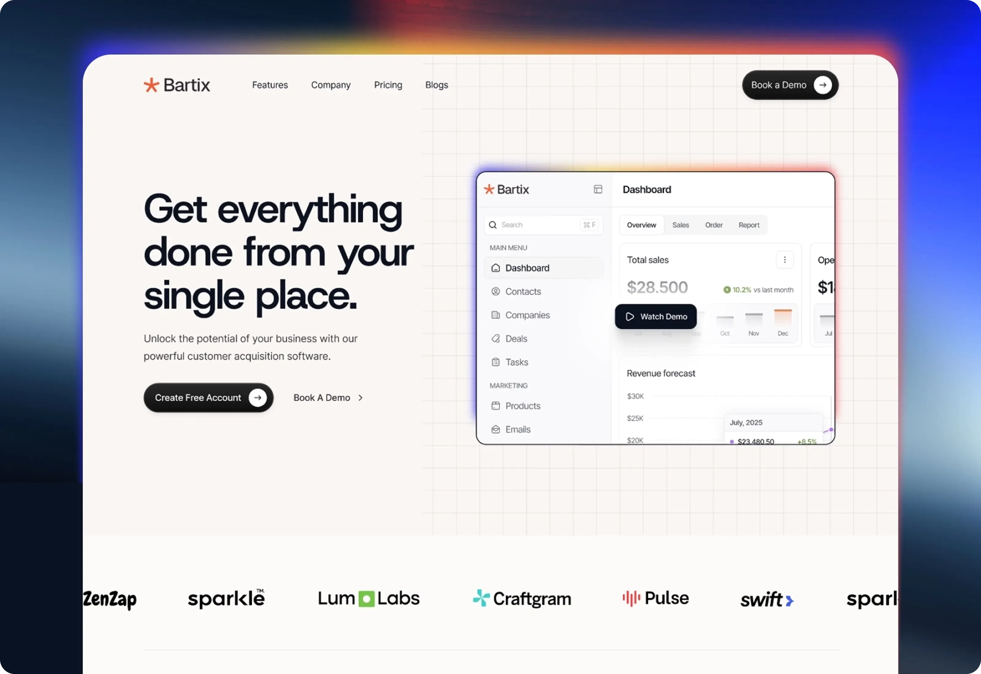 Bartix Saa S Startup Saa S Optimized