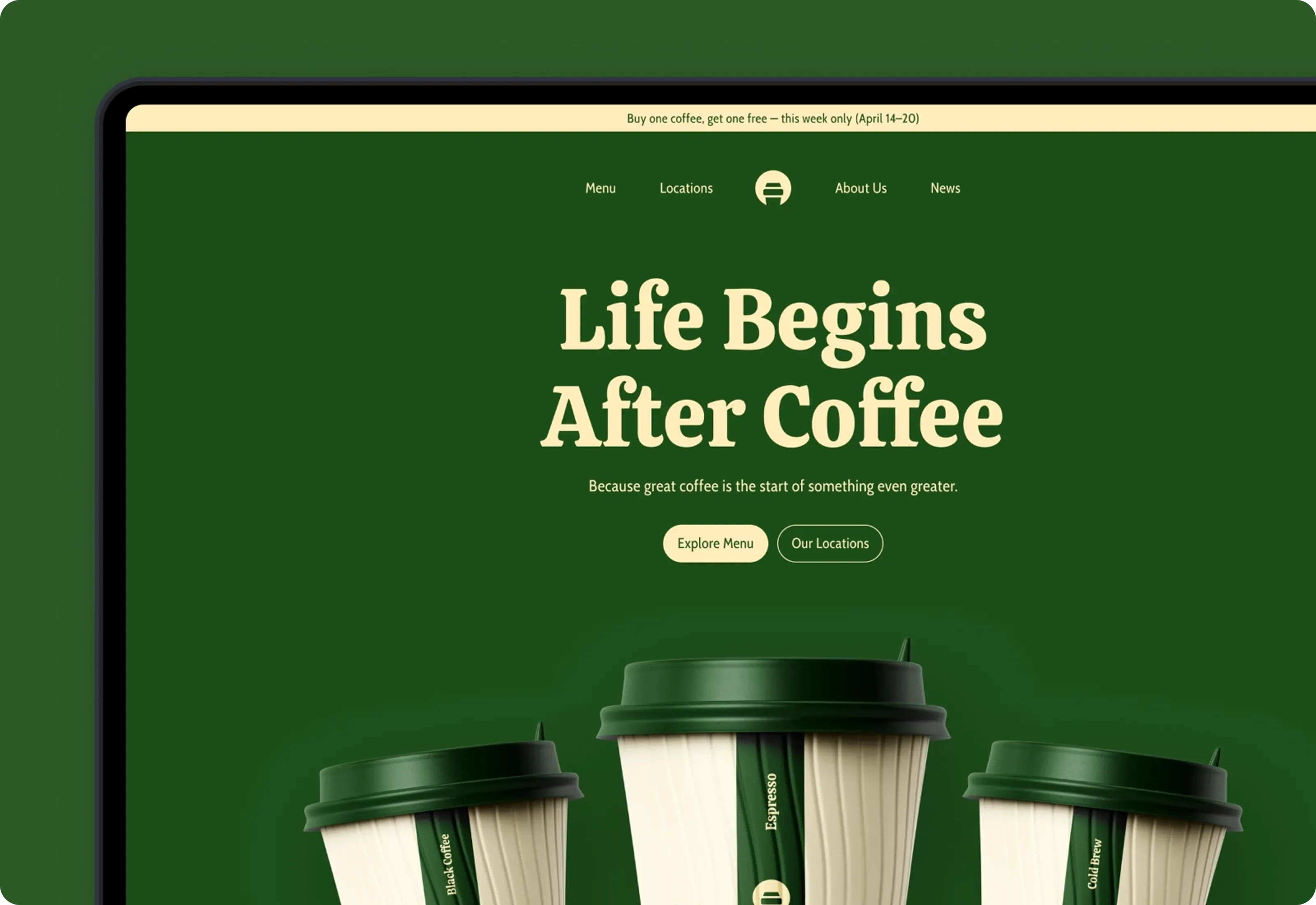Brewhaus Coffee Shop Website Optimized