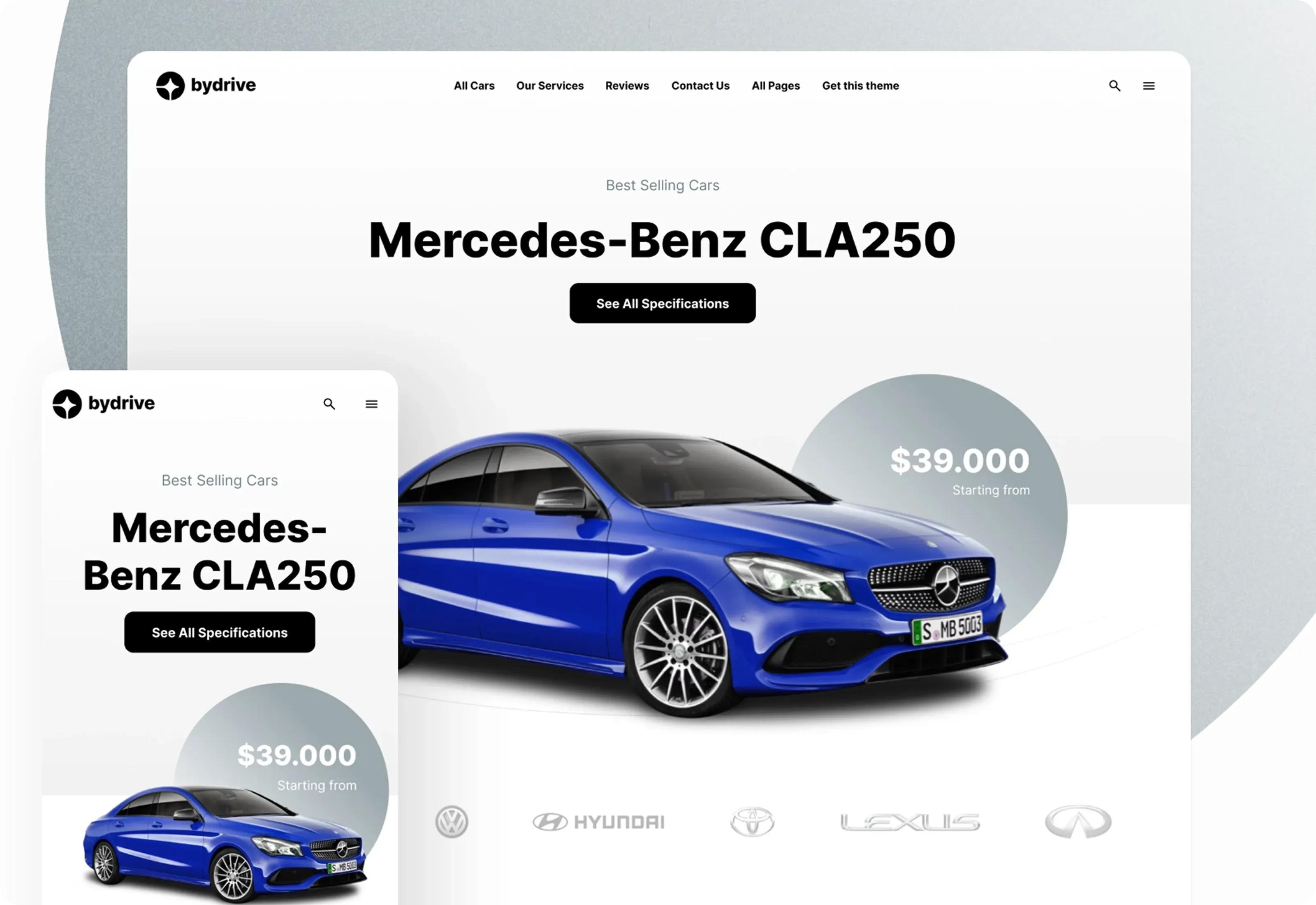 By Drive Car Rent Dealership Optimized