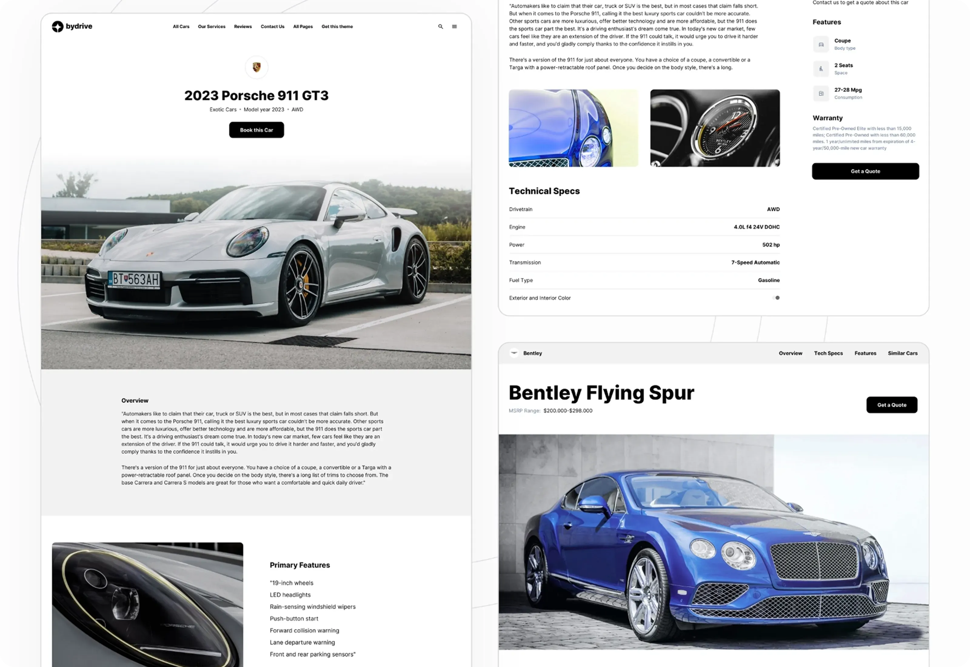 By Drive Car Rent Dealership Optimized