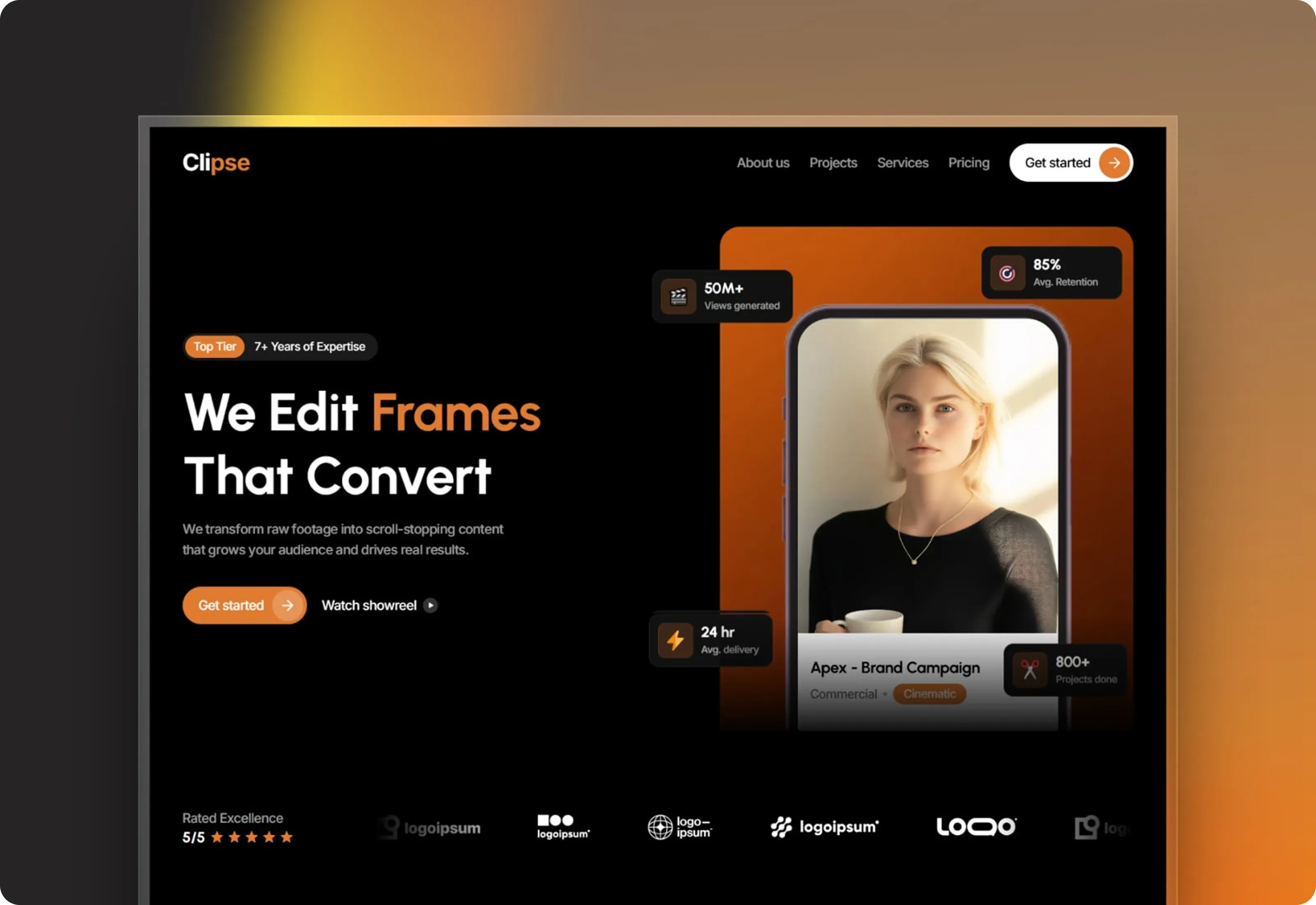 Clipse Video Editing Agency Optimized