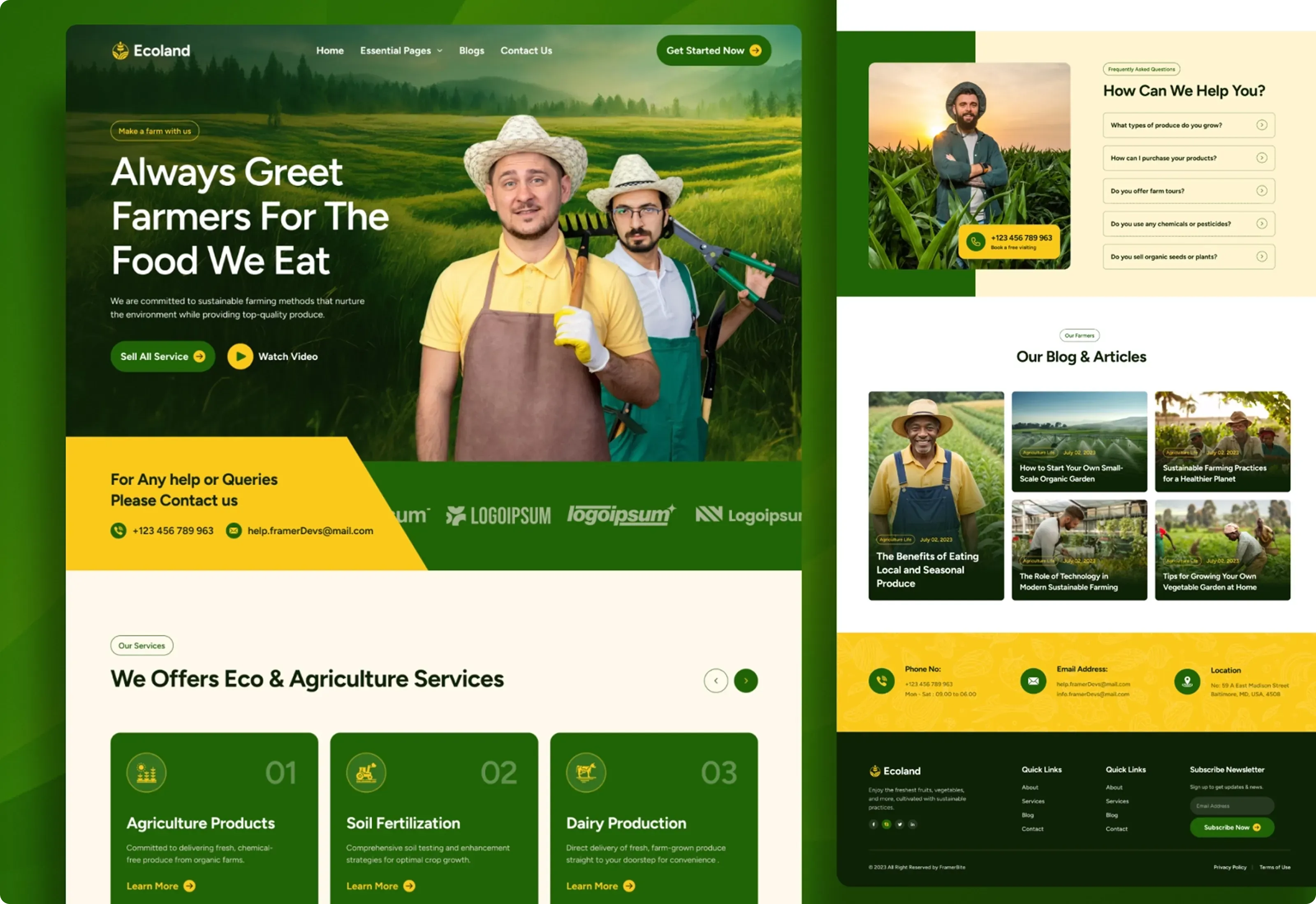 Ecoland Farming And Agriculture Optimized