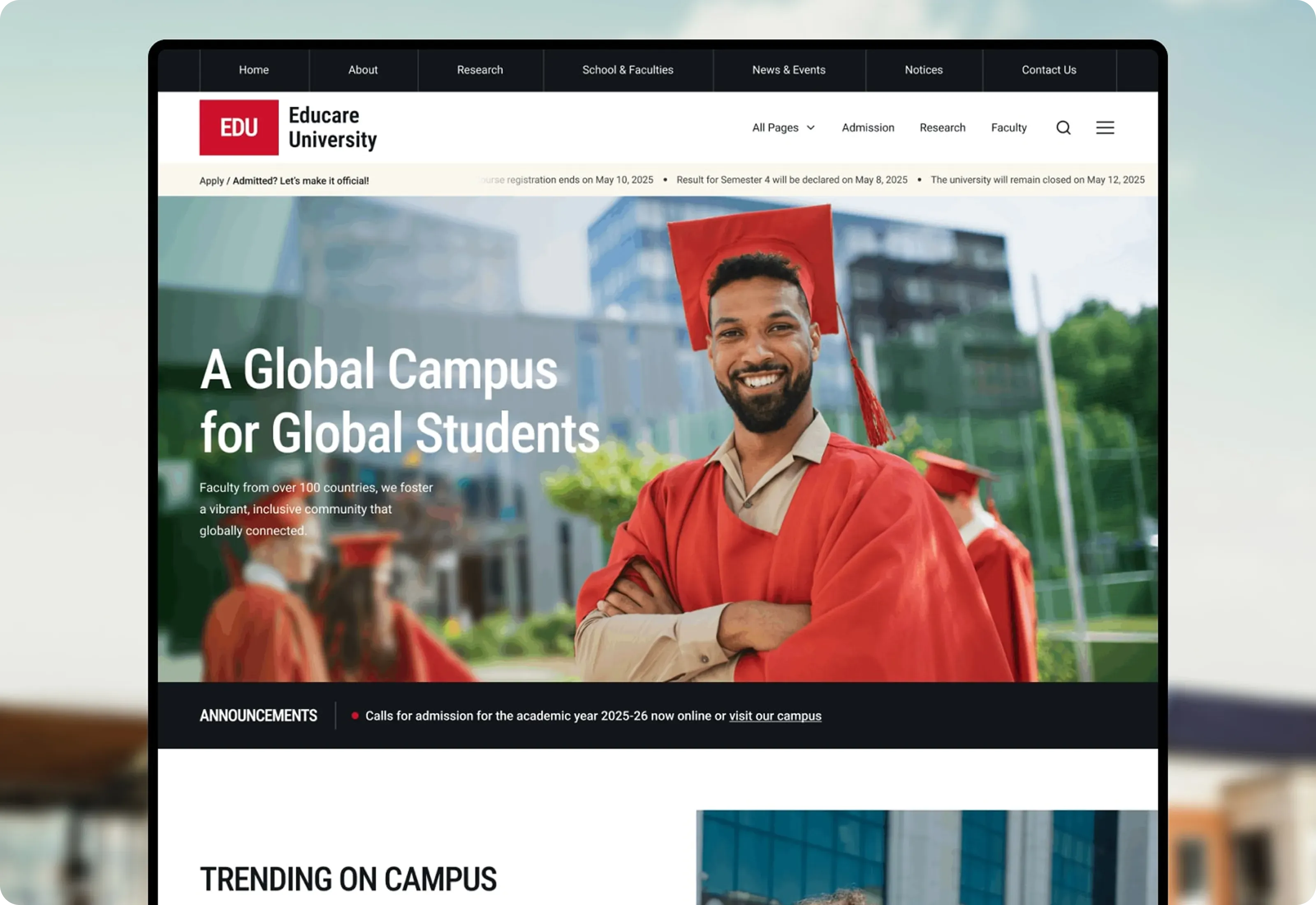 Educare Education University Optimized