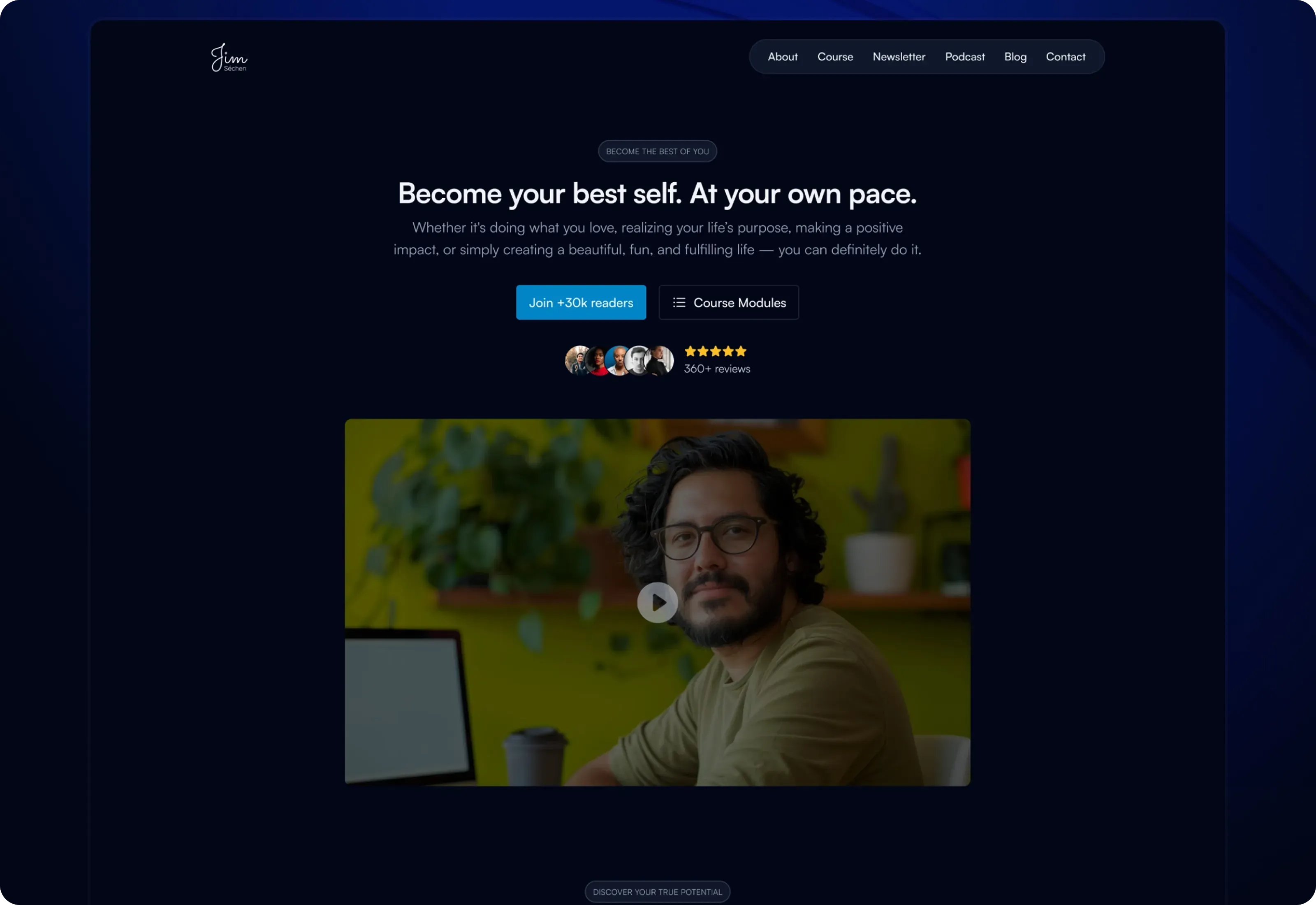 Ethos Personal Website Optimized