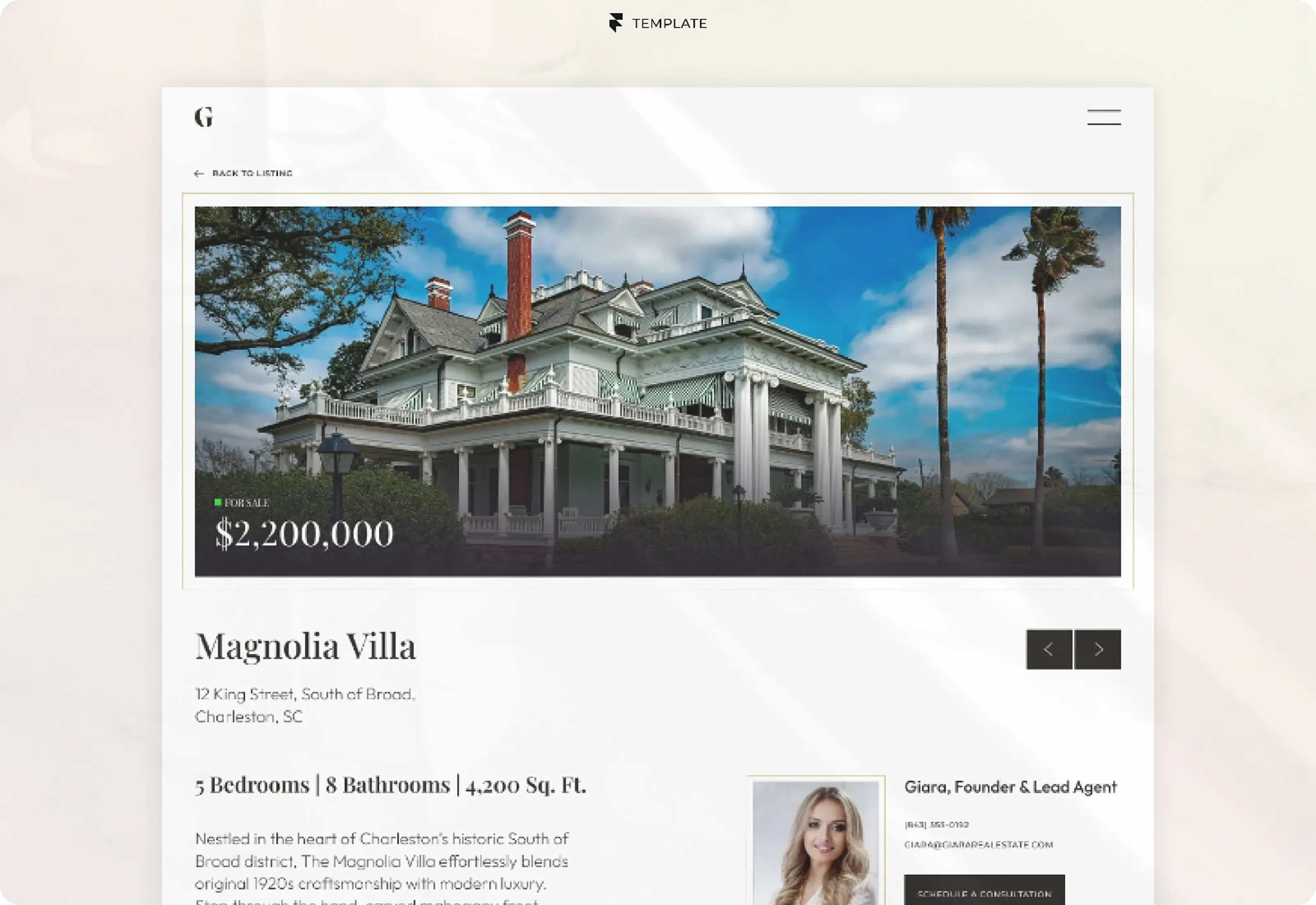 Giara Premium Real Estate Optimized