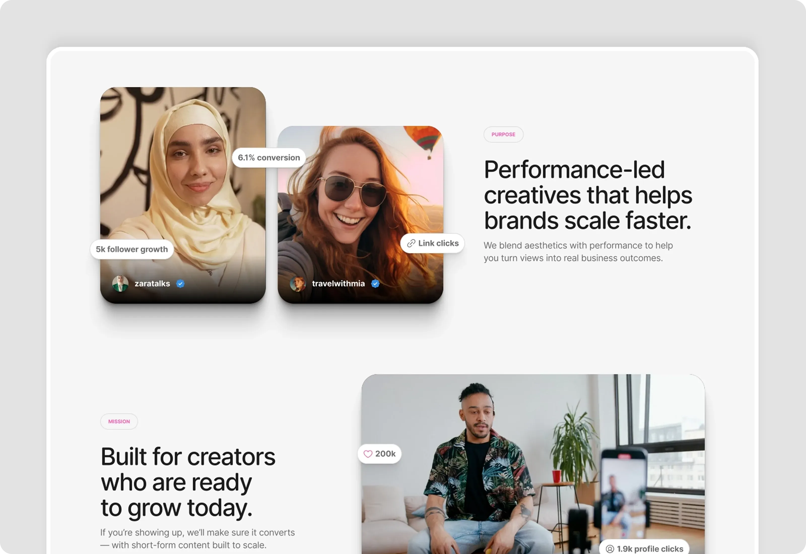 Influence Short Form Video Agency Optimized