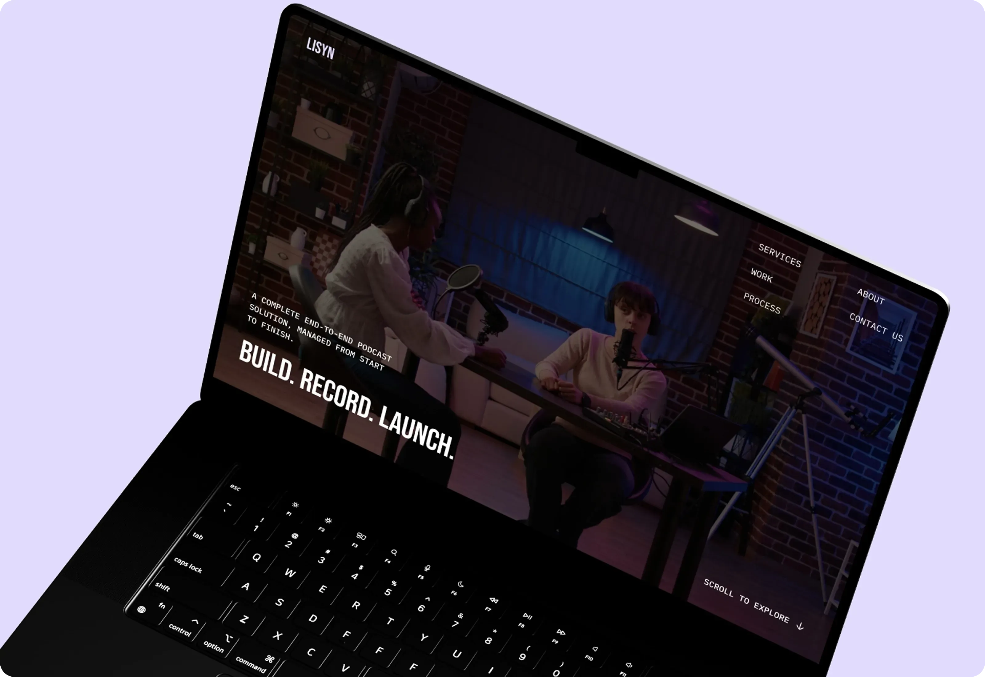 Lisyn Podcast Studio Website Optimized