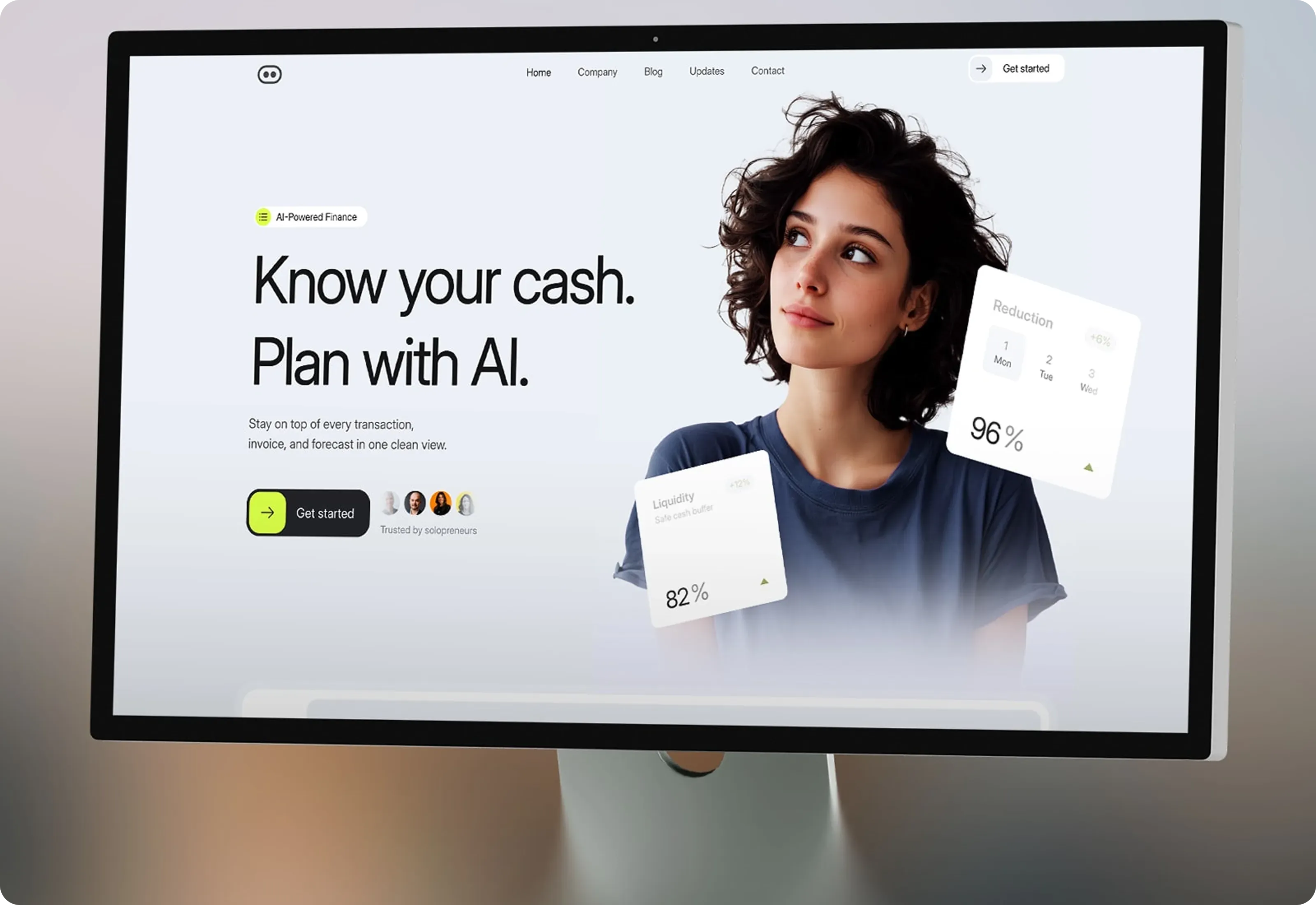 Makro Ai Finance Saa S Landing Page Optimized