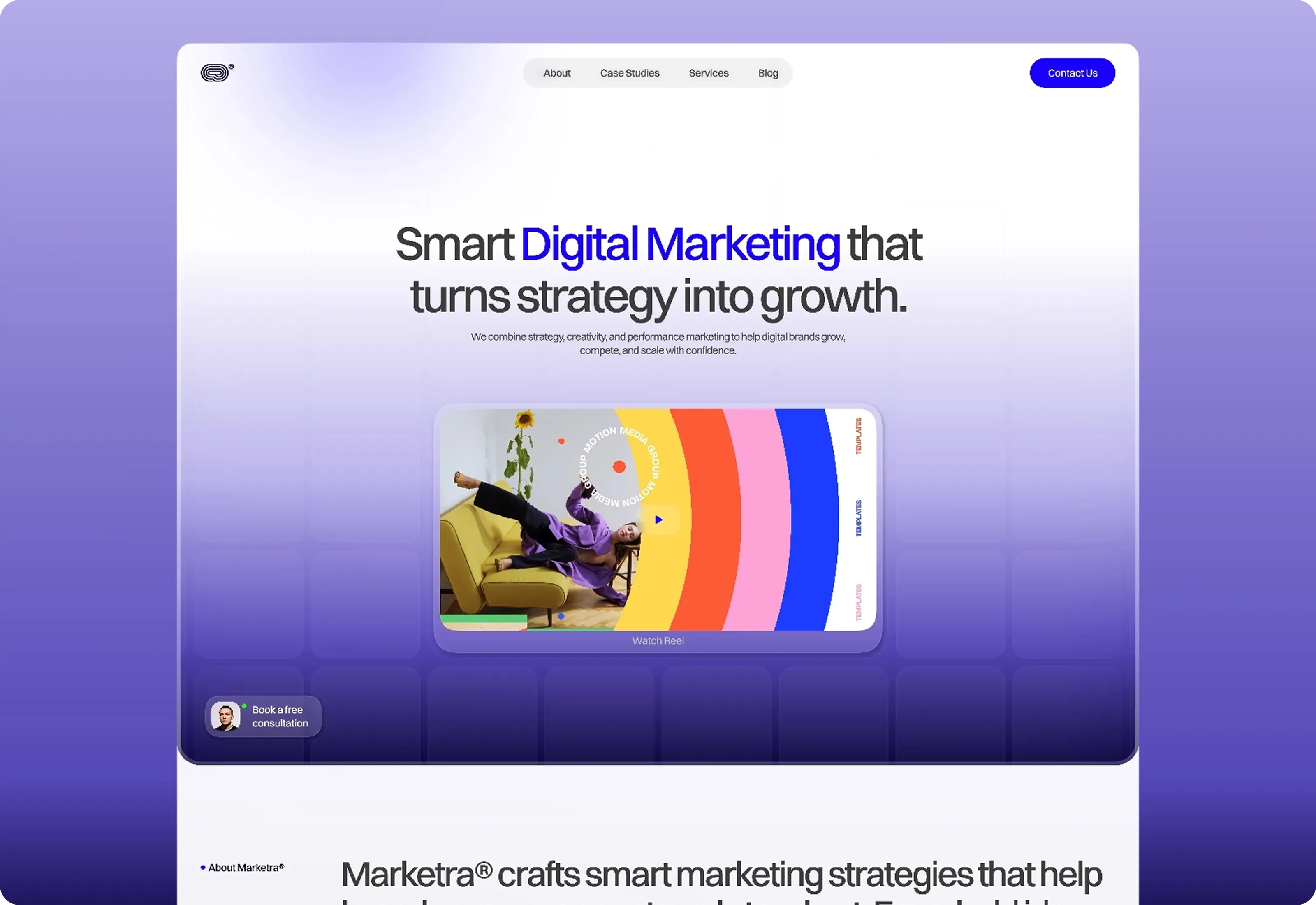 Marketra Premium Marketing Agency Optimized