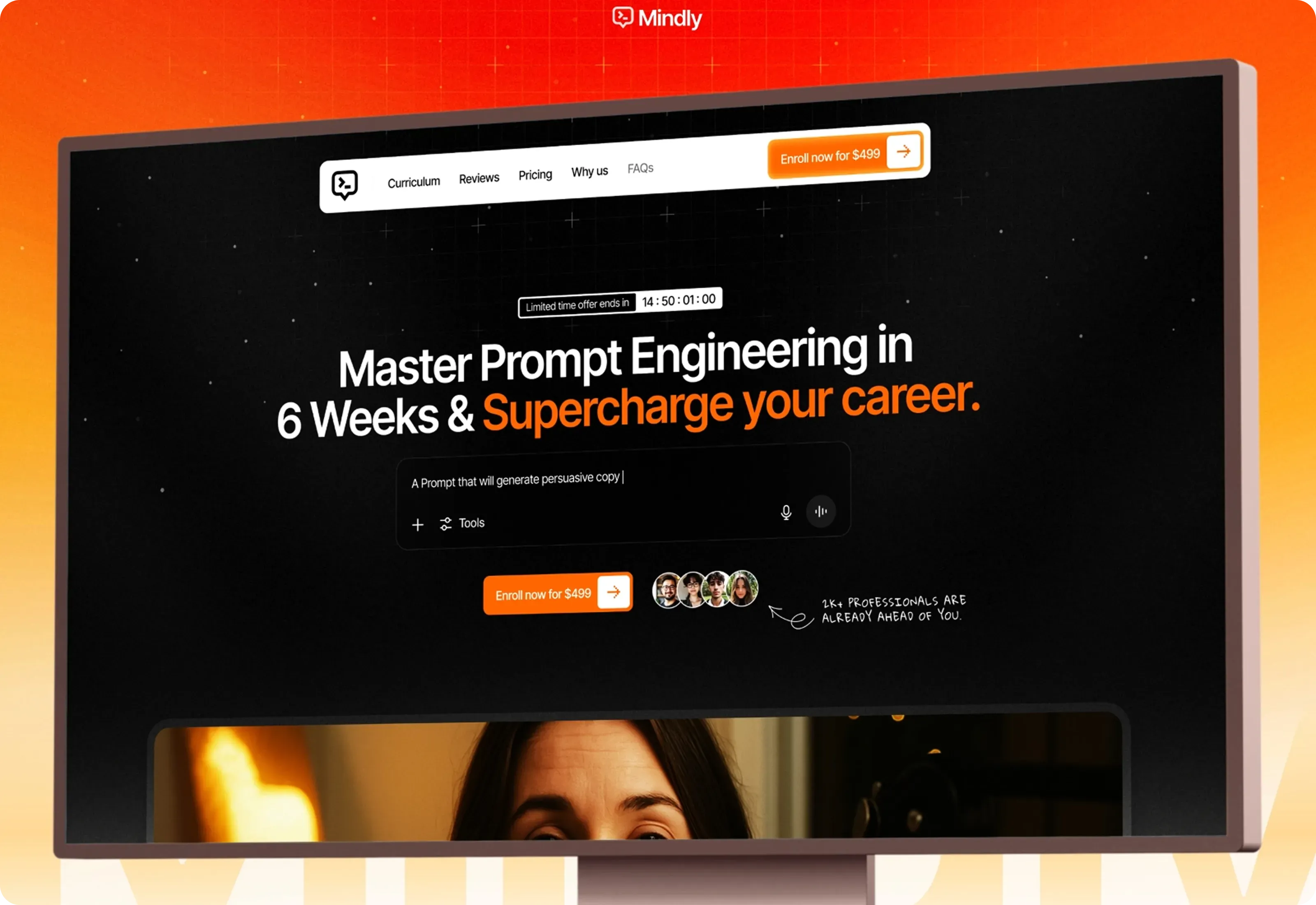 Mindly Ai Ai Course Landing Page Optimized