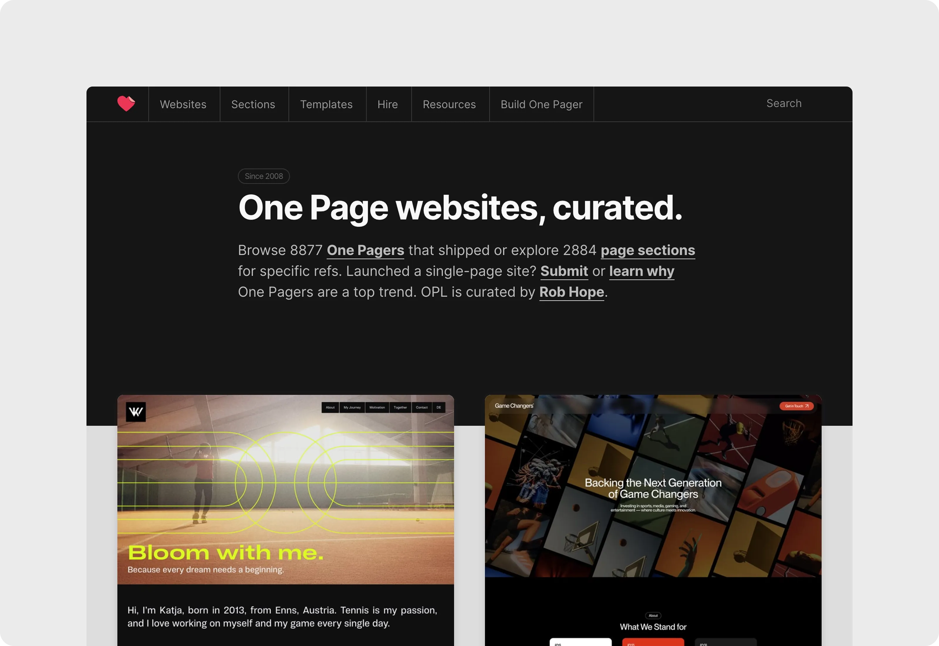 One Page Love Optimized