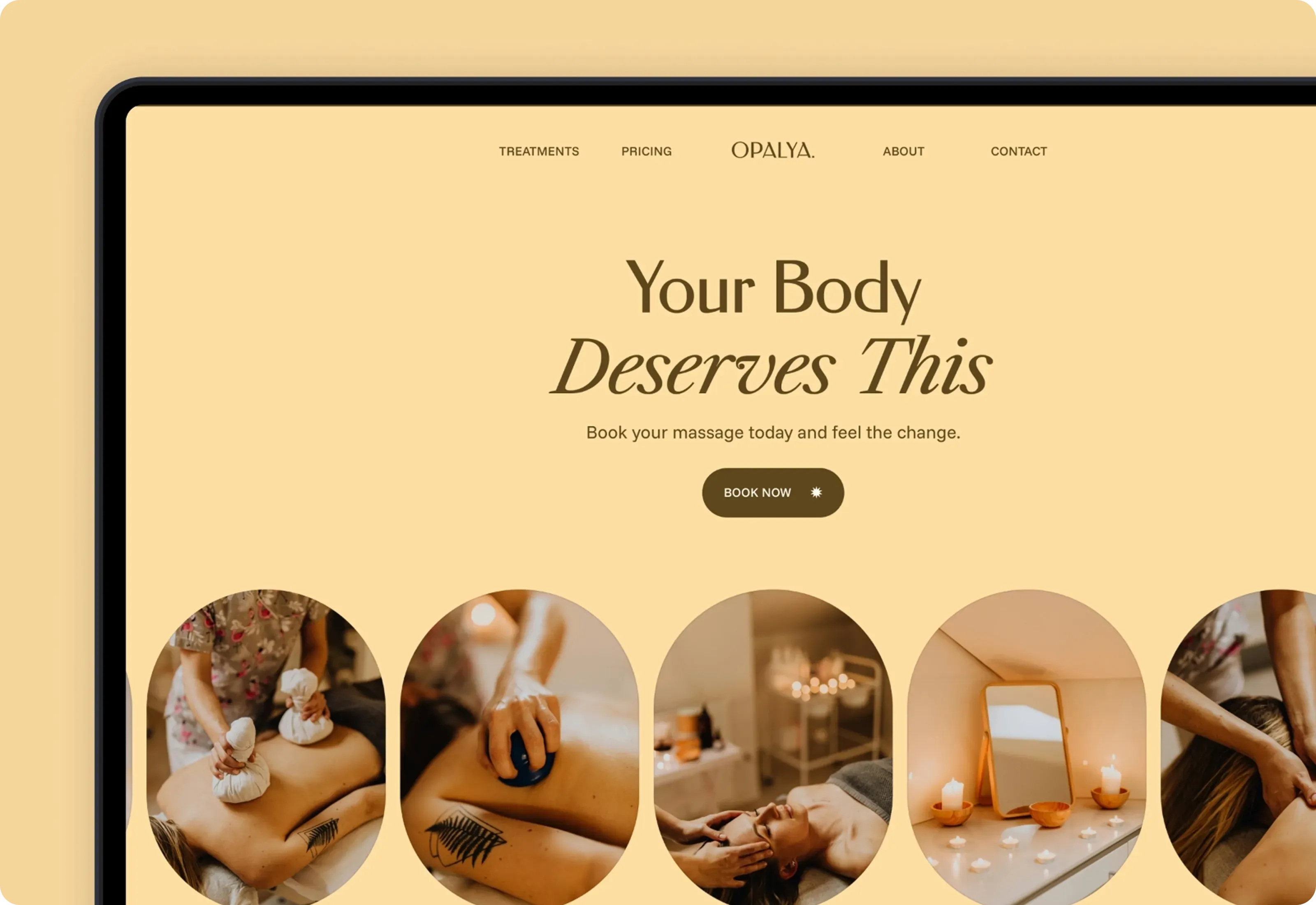 Opalya Massage Salon Optimized