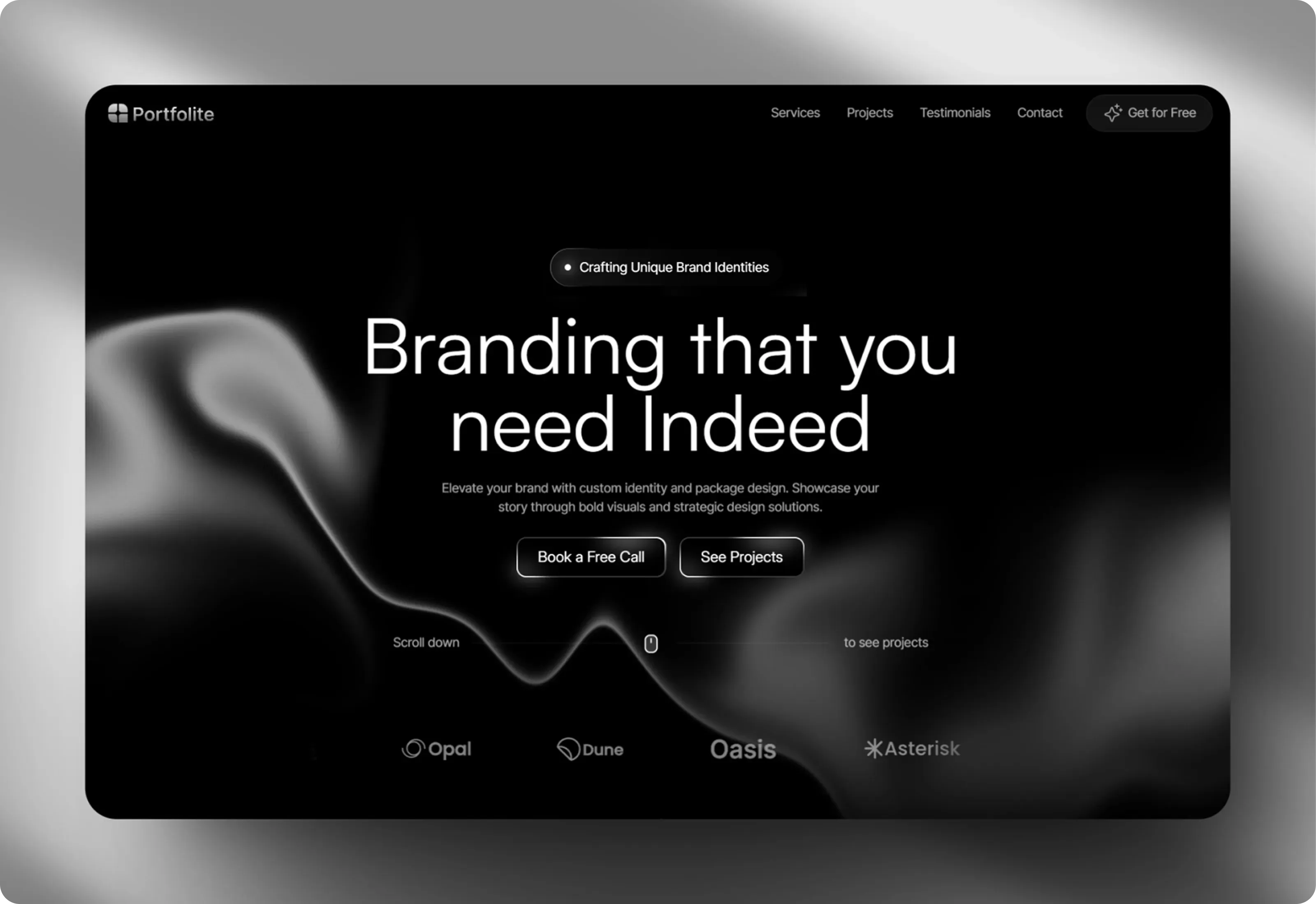 Portfolite Sleek Portfolio Agency Portfolio Optimized