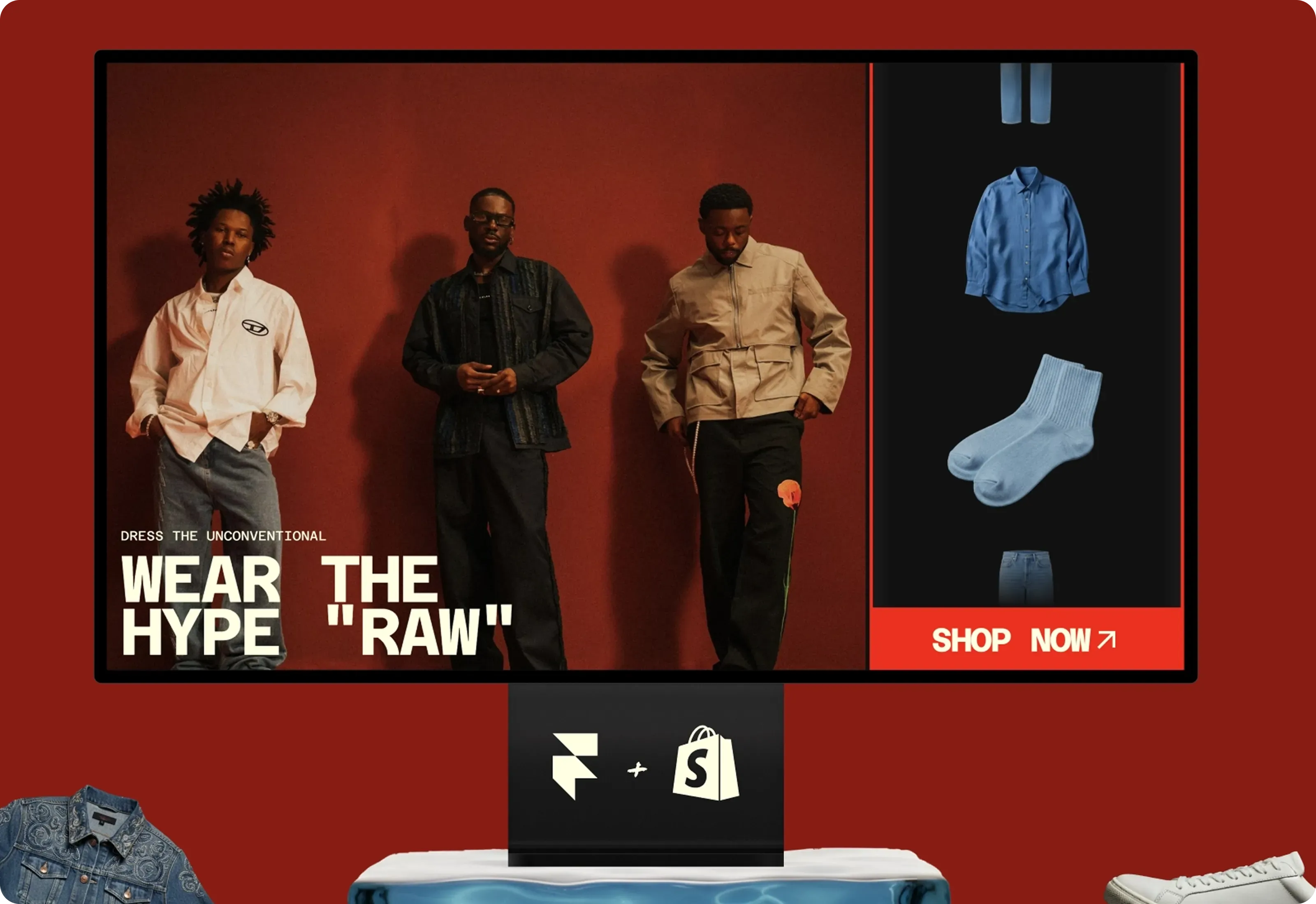 Rawline Hype Clothing E Commerce Optimized