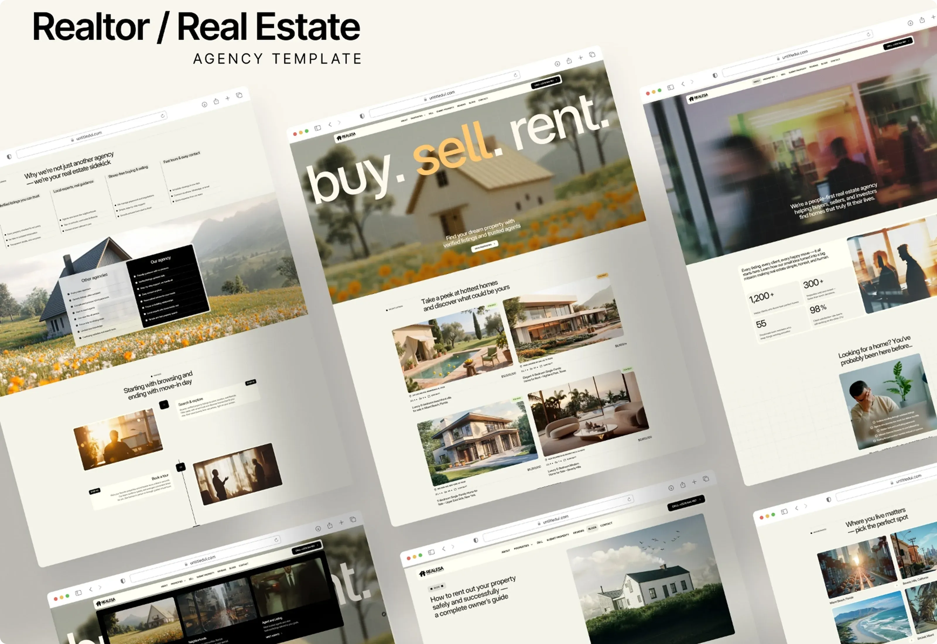 Realist Realtor Real Estate Agency Listing Optimized