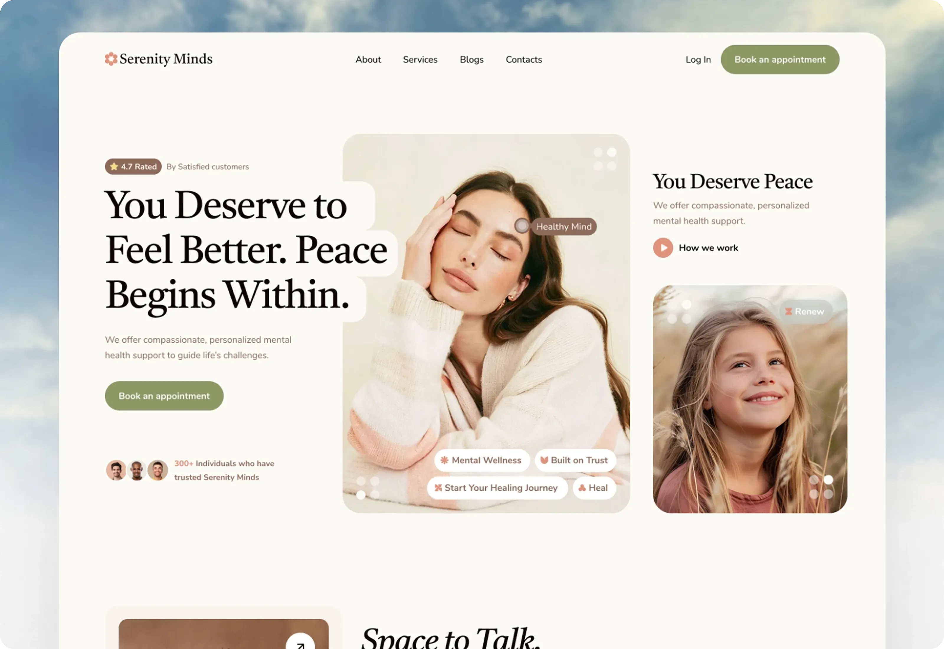 Sereenity Mental Health Counselling Website Optimized