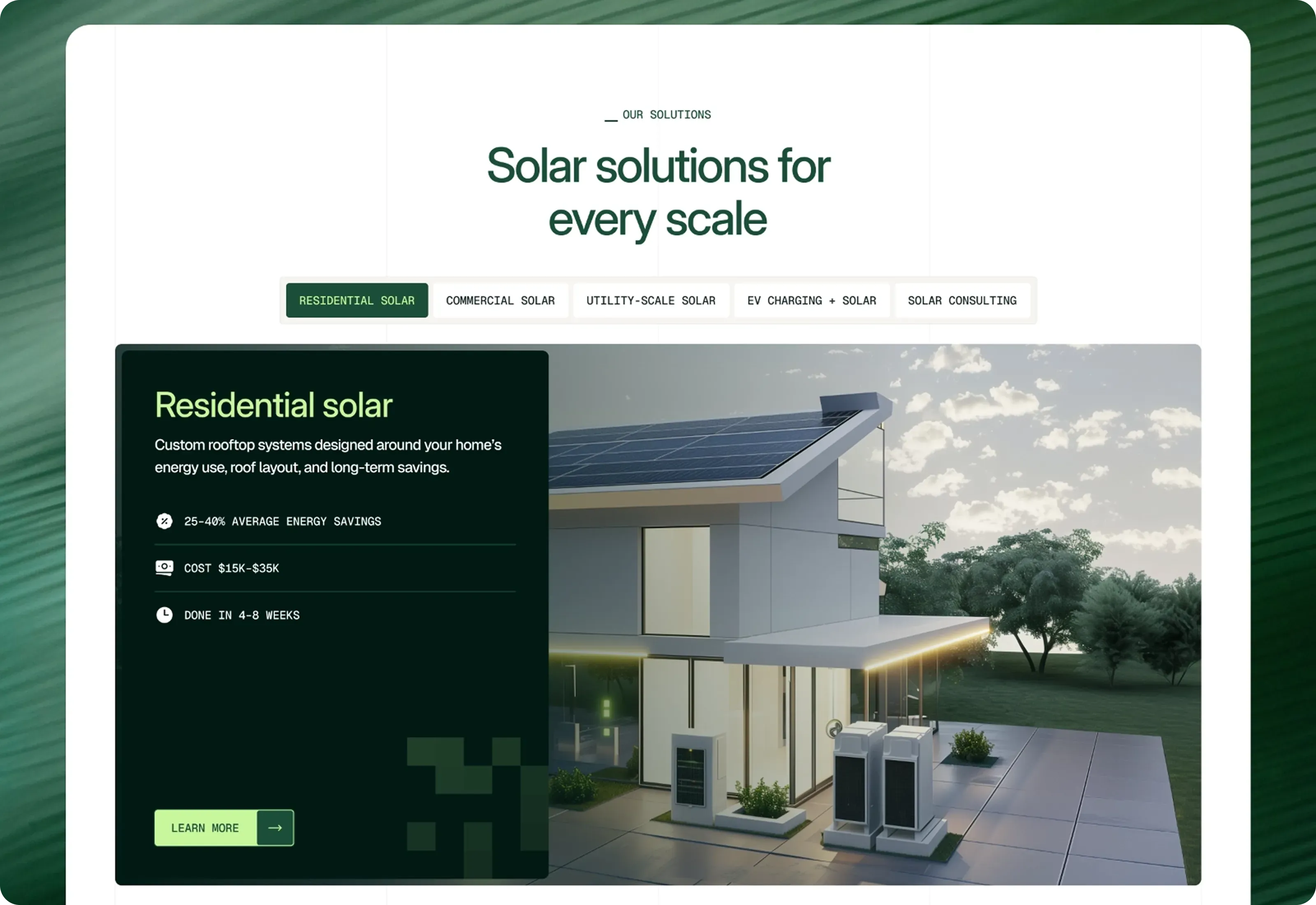 Taayo Solar Energy Website Optimized