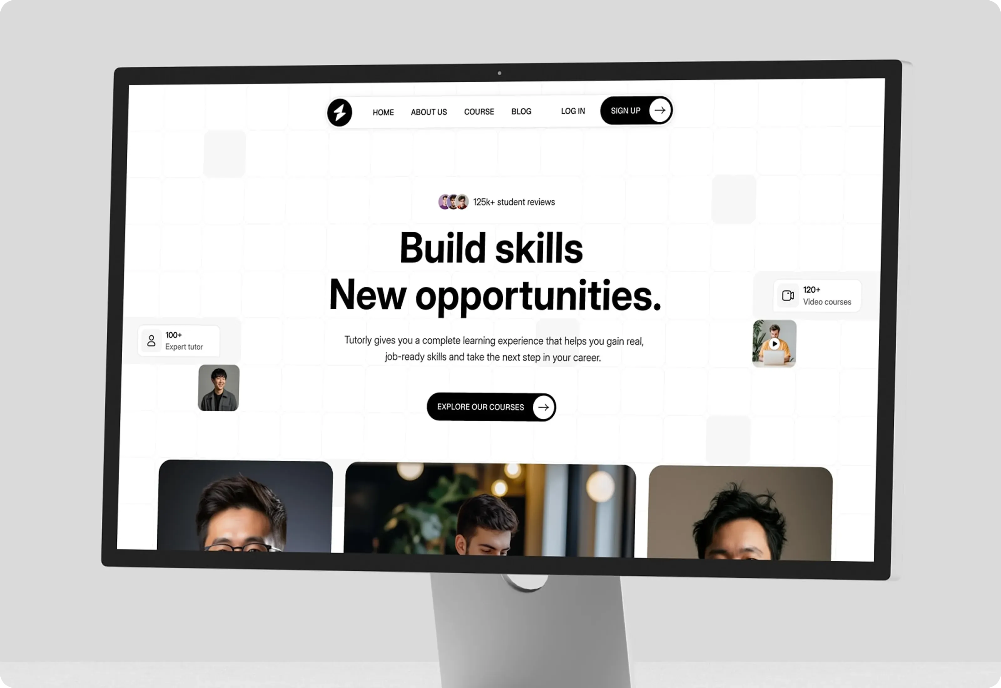 Tutorly Modern E Learning Website Optimized
