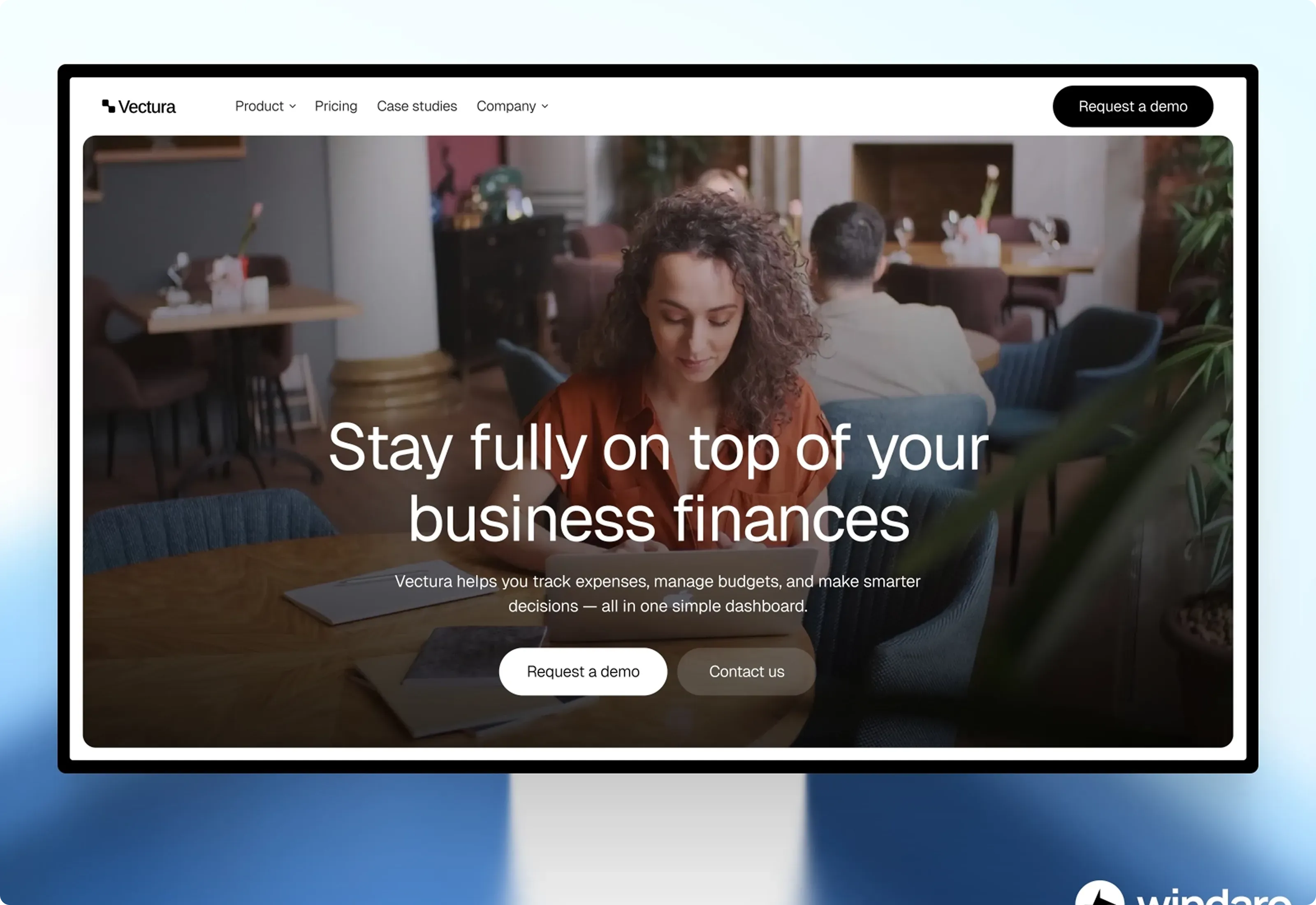 Vectura Modern Fintech Website Optimized