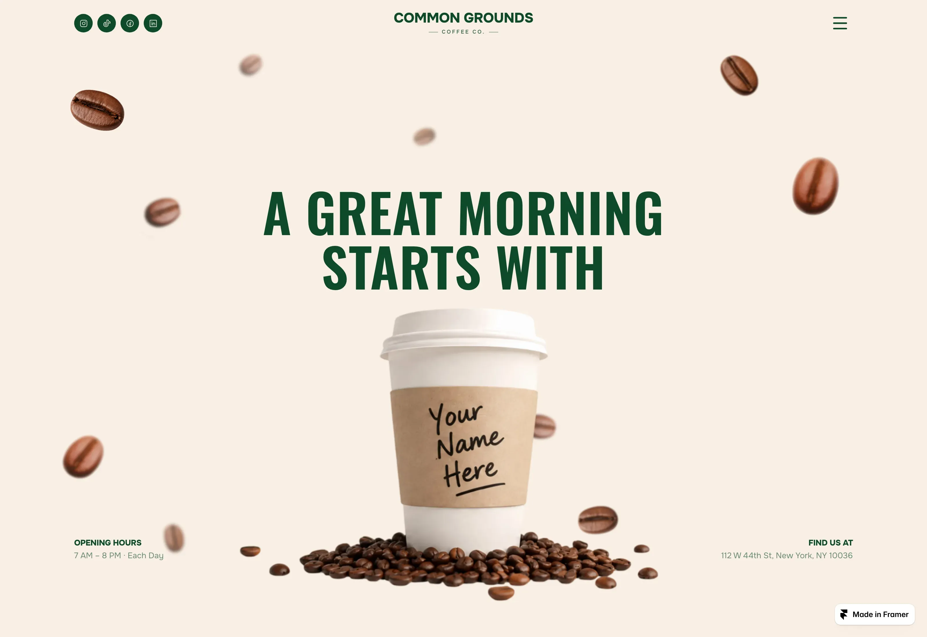 Common Grounds: Neighbourhood Coffee & Breakfast