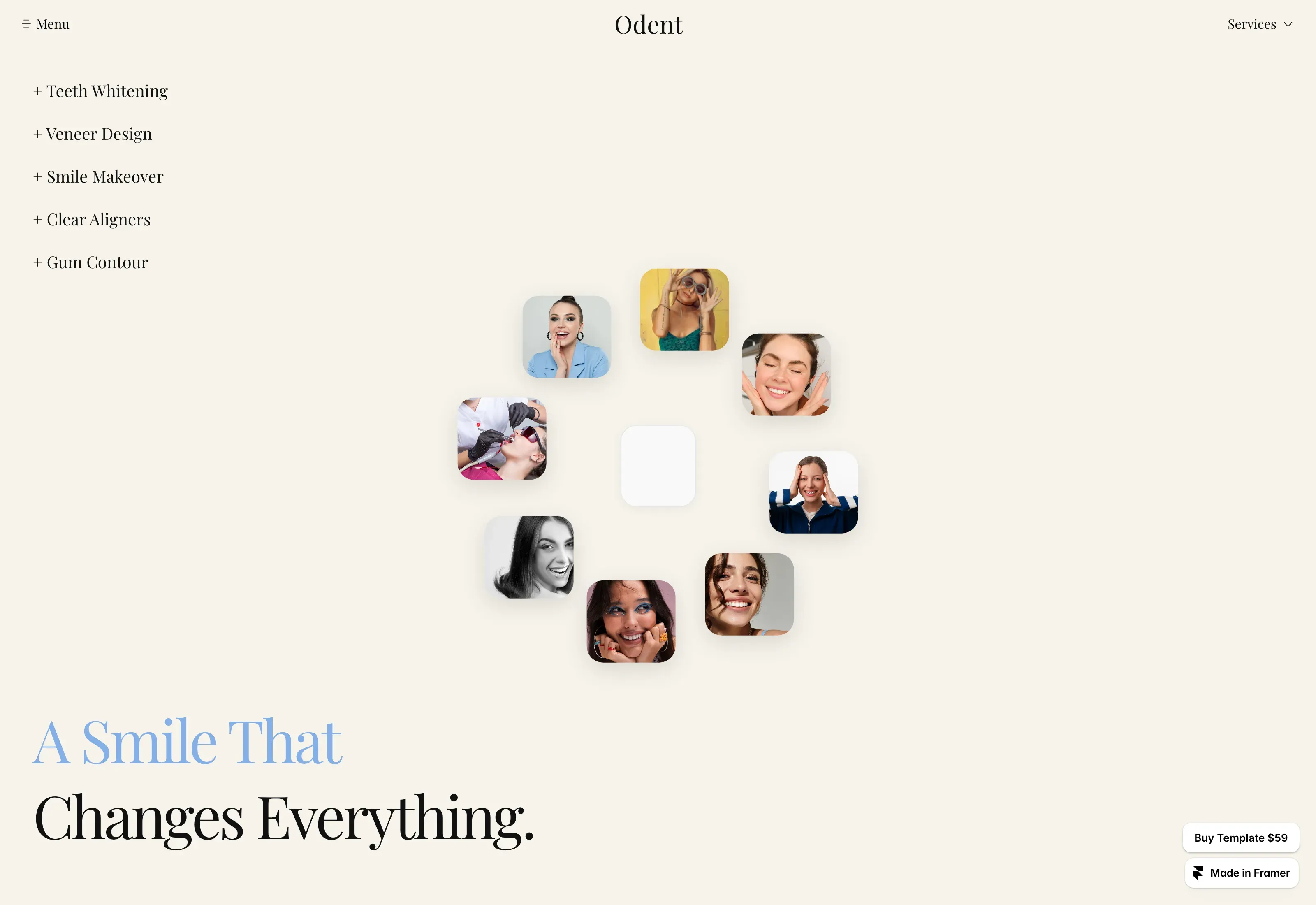 ODENT: Dental Clinic Website